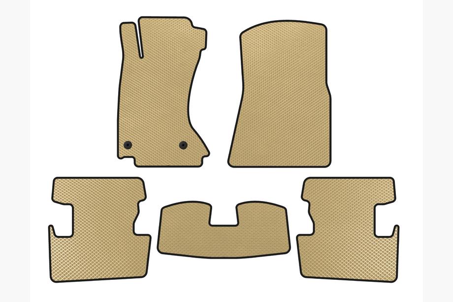 Lexus IS 2005–2013 EVA-lattiamatot (neliveto, beige) Image