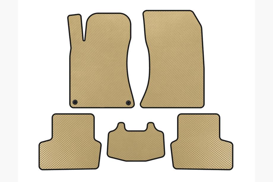 Mercedes CLA C117 2013–2019 EVA-matot (SD, Beige) Image