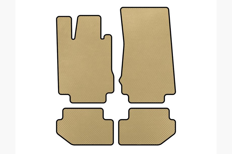Mercedes CL-sarja C215 1999–2006 EVA-lattiamatot (Beige) Image