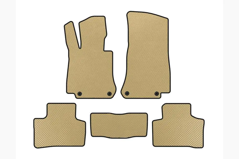 Mercedes EQC 2019–2023 EVA-lattiamatot (Beige) Image