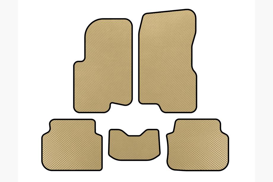 Smart 1998–2007 EVA-lattiamatot (2003-2007, Forfour, Beige) Image