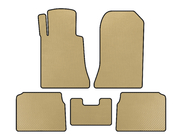 Mercedes E-class W124 1984–1997 EVA-matot (SD, Beige) kuva 1