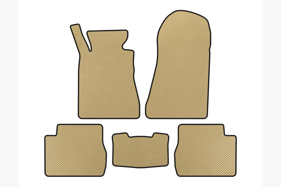 Mercedes W201 (190) 1982–1993 EVA-matot (SD, Beige) Image