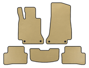 Mercedes C-class W205 2014–2021 EVA-matot (SD, Beige) kuva 1