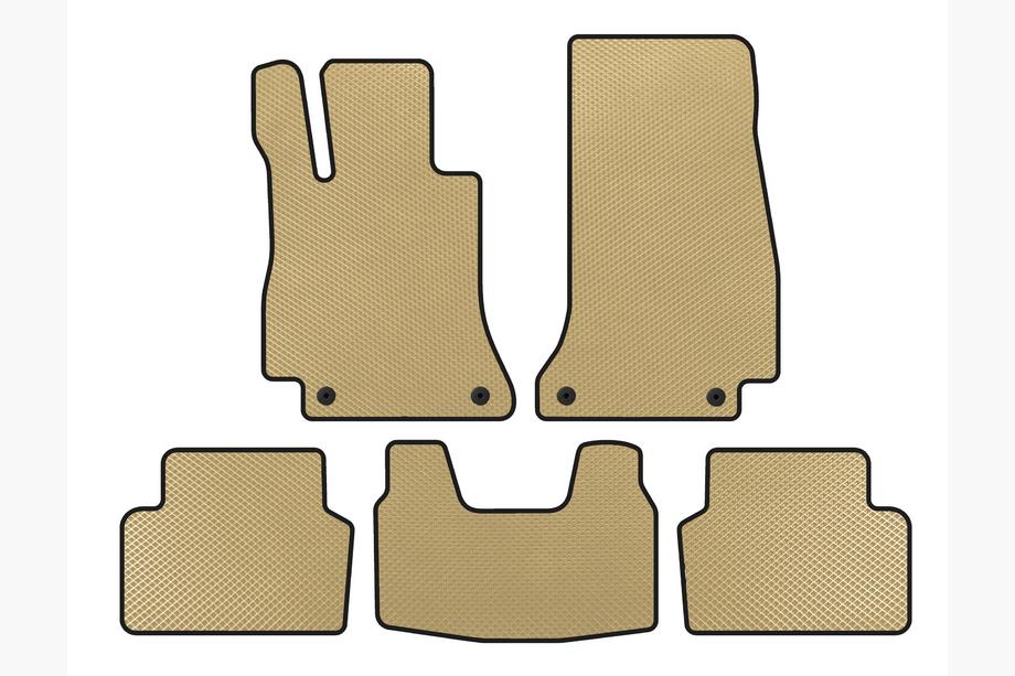 Mercedes E-class W213 2016–2023 EVA-matot (SD, Beige) Image