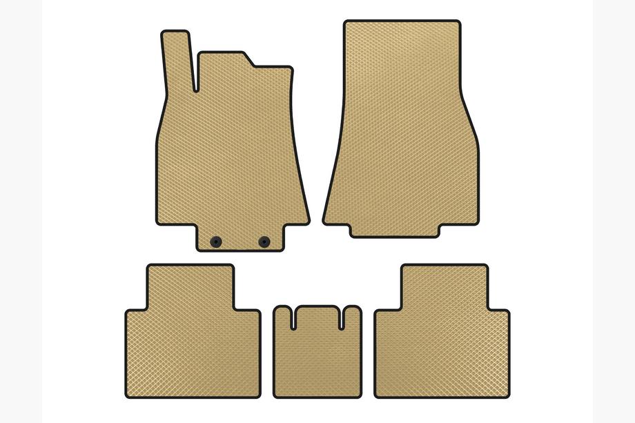 Mercedes B-sarja W245 2005–2011 EVA-lattiamatot (Beige) Image