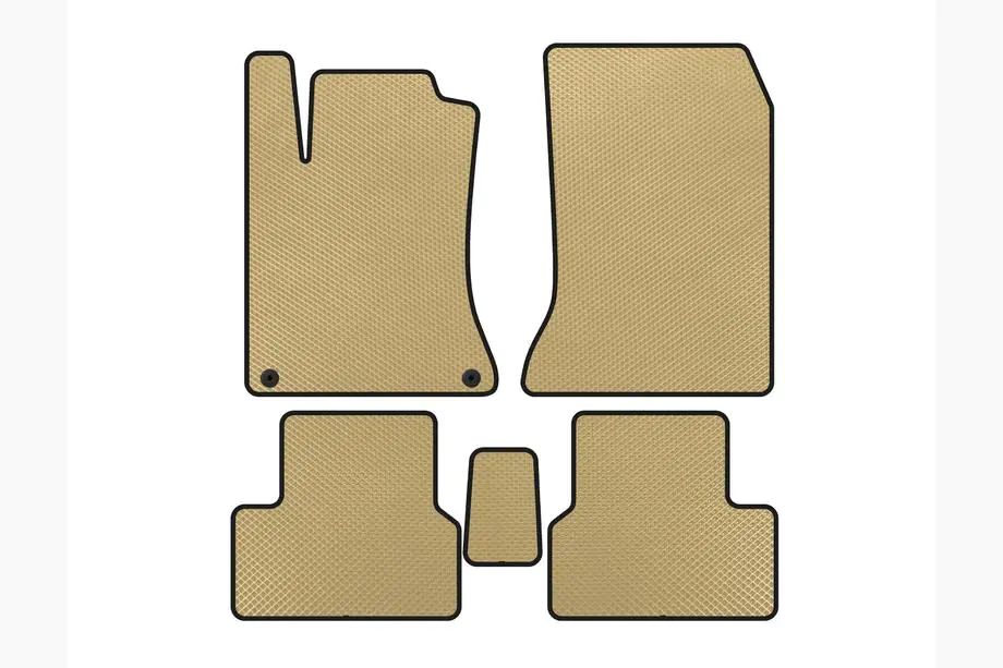 Mercedes B-sarja W246 2011–2018 EVA-lattiamatot (2011-2014, Beige) Image