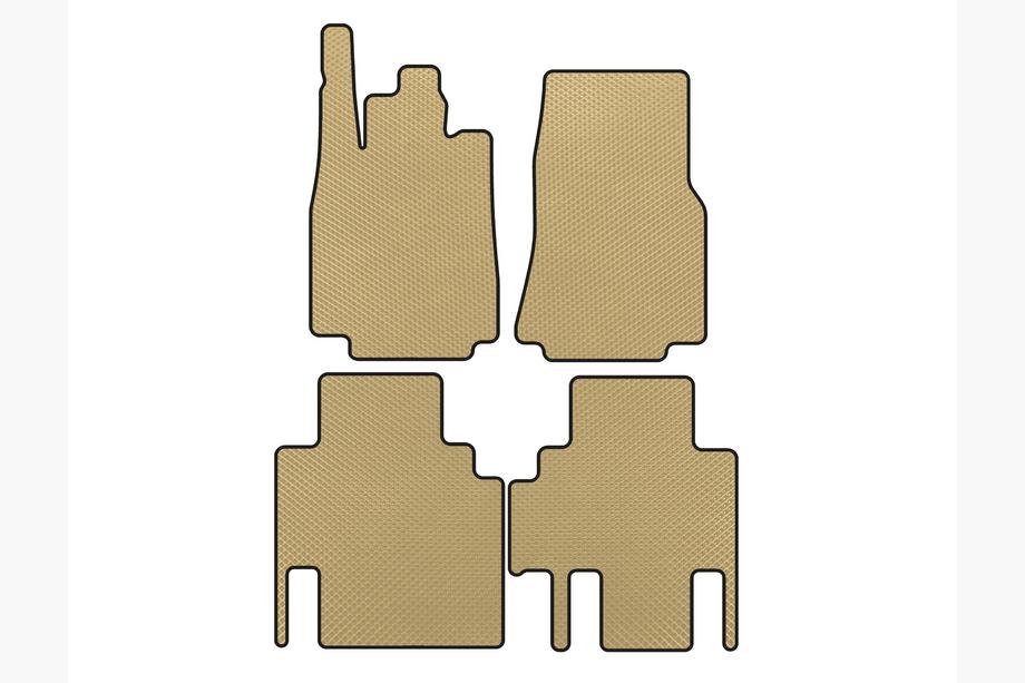 Mercedes Vaneo W414 2001–2005 EVA-lattiamatot (Beige) Image