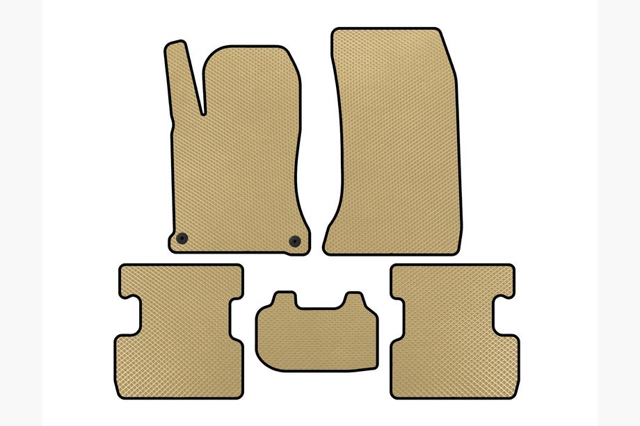 Mercedes GLA X156 2014–2019 EVA-lattiamatot (Beige) Image