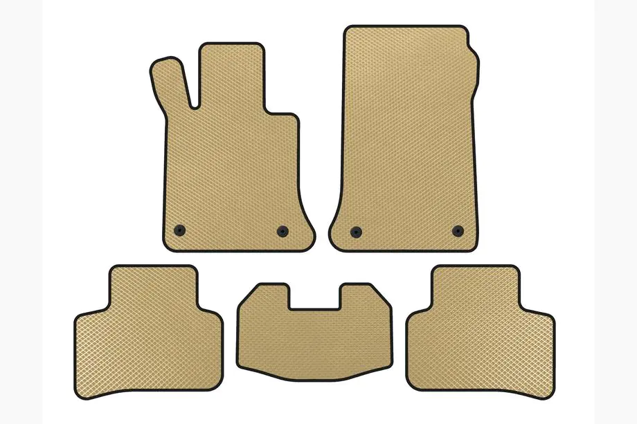 Mercedes GLK-sarja X204 2008–2015 EVA-lattiamatot (Beige) Image