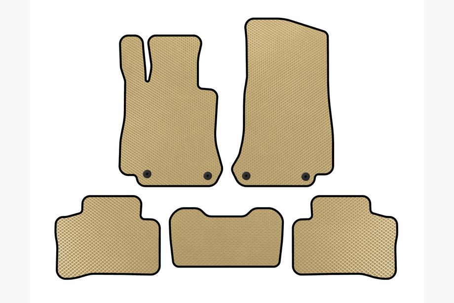 Mercedes GLC X253 2015–2022 EVA-lattiamatot (Beige) Image