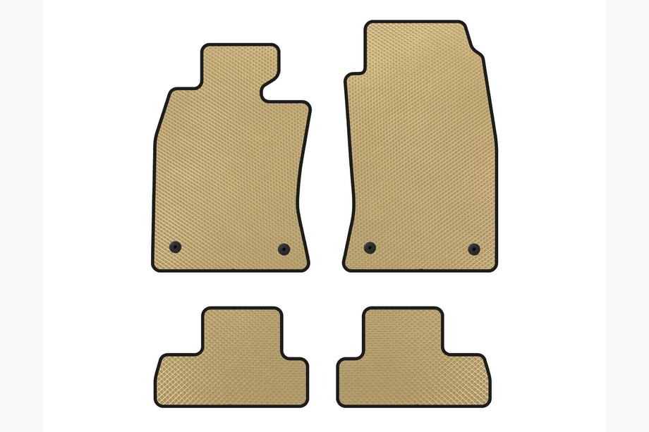 Mini Cooper R50/52/53 2000–2006 EVA-lattiamatot (R50, beige) Image