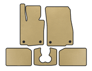 Mini Cooper F55/56/57 2014–2023 EVA-lattiamatot (S F55, 5-ovinen, beige) kuva 1