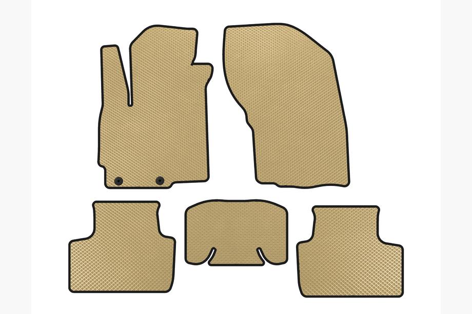 Mitsubishi ASX 2010–2023 EVA-lattiamatot (2019-2023, Beige) Image