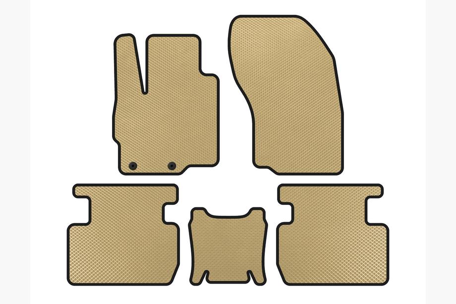 Mitsubishi Outlander 2021– EVA-lattiamatot (Beige) Image