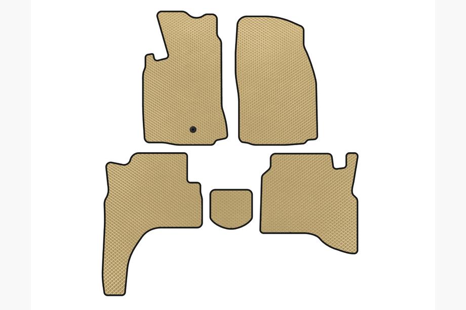 Mitsubishi Pajero Sport 1996–2007 EVA-lattiamatot (Beige) Image