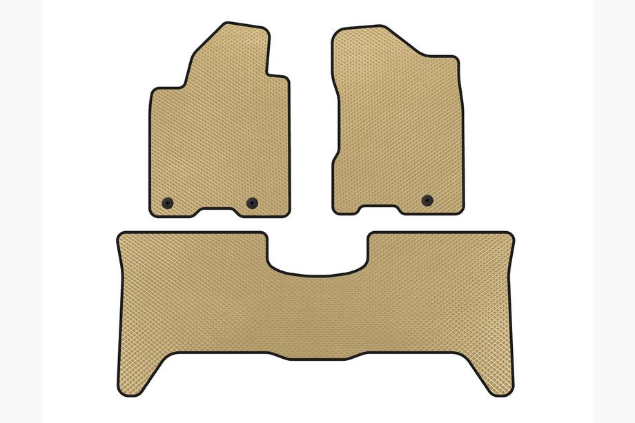 Nissan Armada 2003–2015 EVA-lattiamatot (2 riviä, 2003-2008, beige) Image