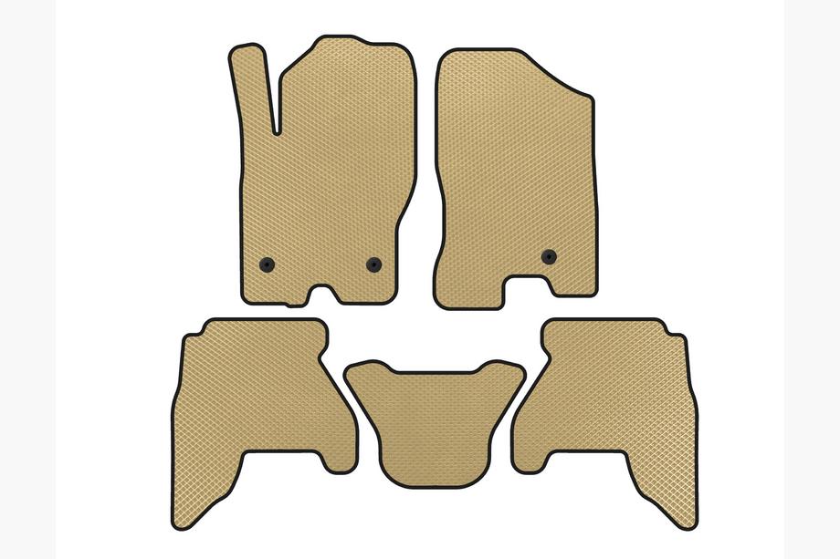 Nissan Pathfinder R51 2005–2014 EVA-automattosarja (2 riviä, Beige, 2010-2014) Image