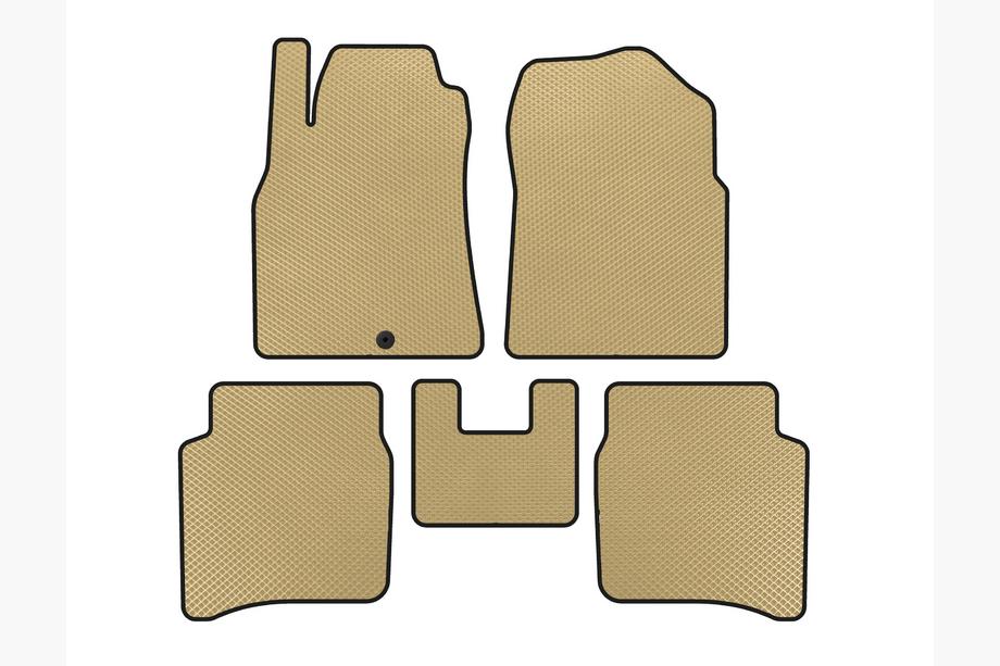 Nissan Primera P12 2002–2007 EVA-matot (SD, Beige) Image
