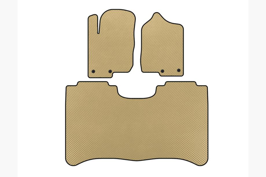 Nissan Titan 2004–2011 EVA-lattiamatot (Beige) Image