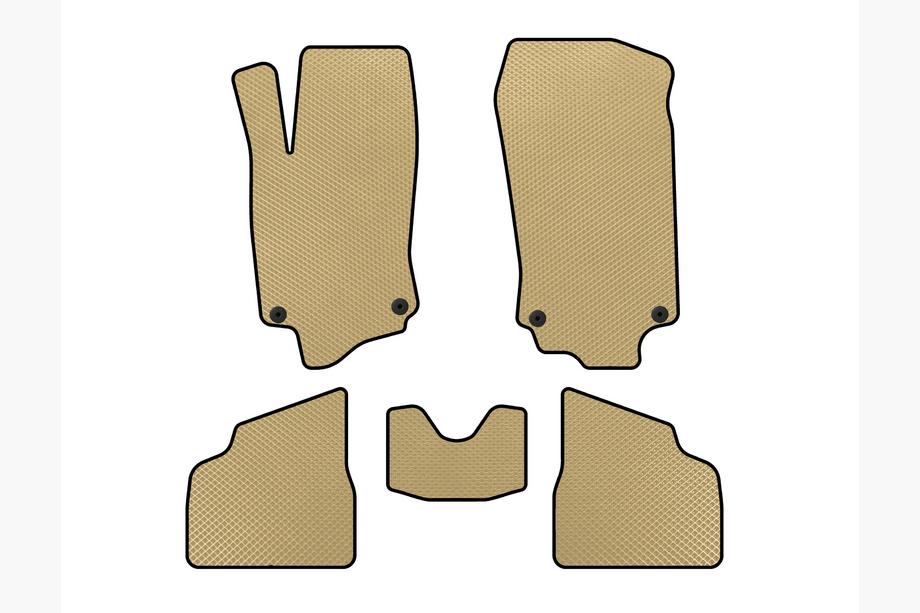 Opel Corsa C 2000–2006 EVA-lattiamatot (Beige) Image