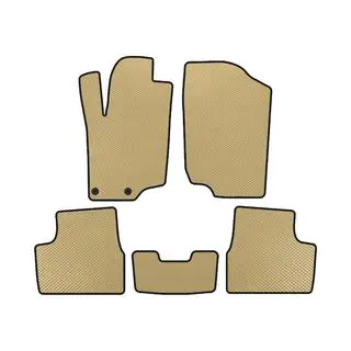 EVA-lattiamatot (HB, 5-ovinen, beige)