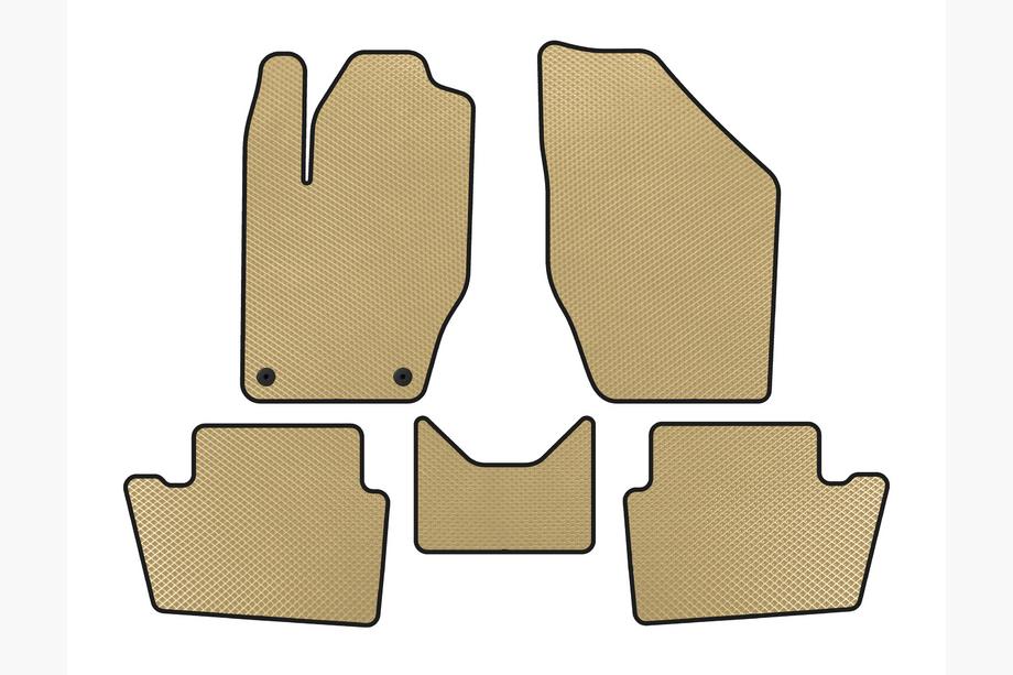 Peugeot 408 2010–2018 EVA-lattiamatot (Beige) Image
