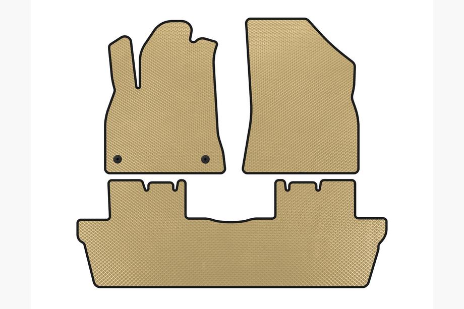 Peugeot 5008 2009–2016 EVA-lattiamatot (Beige) Image