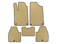 Peugeot 607 1999–2010 EVA-matot (SD, Beige) kuva 1