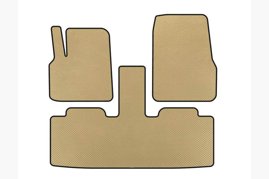 Renault Espace 2002–2014 EVA-lattiamatot (2 riviä, 7-paikkainen, beige) Image