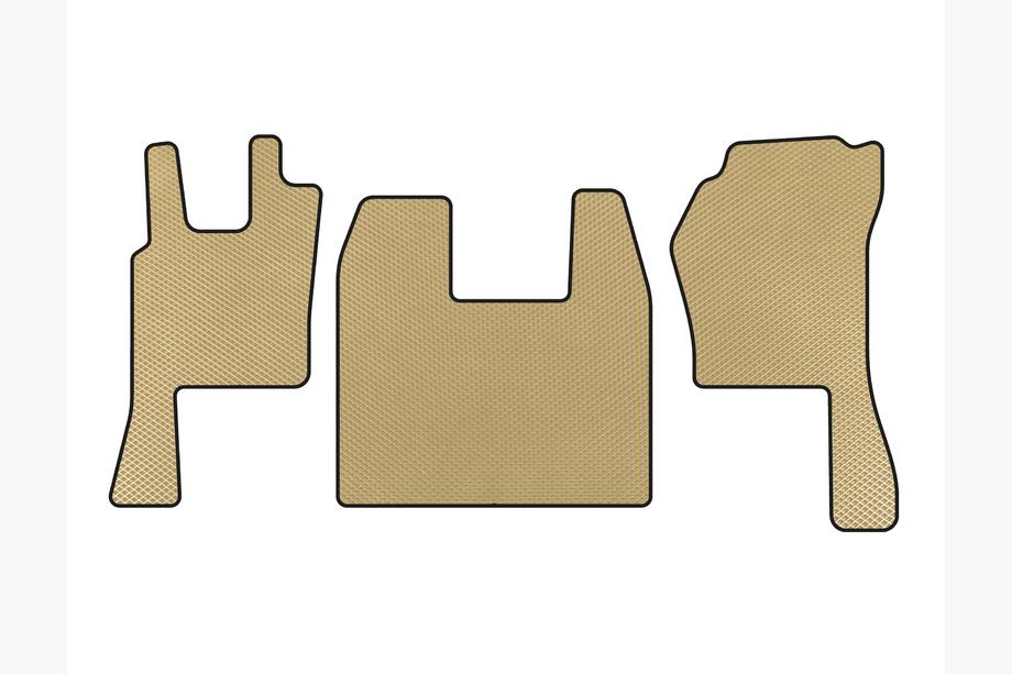 Scania P-sarja 2004–2017 EVA-lattiamatot (Beige) Image