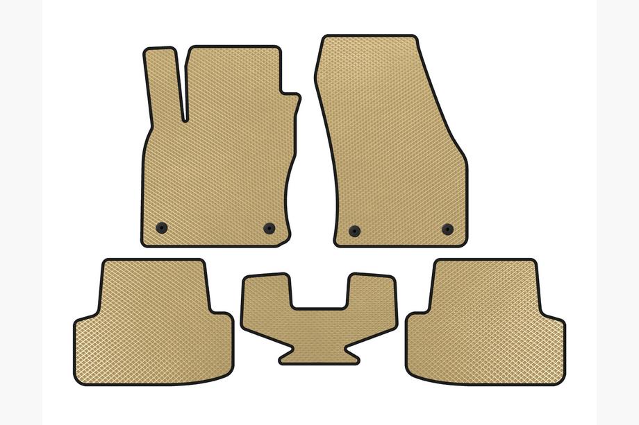 Seat Ateca 2016– EVA-lattiamatot (Beige) Image