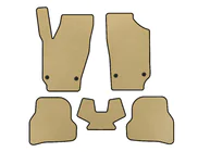 Seat Ibiza 2010–2017 EVA-lattiamatot (2010-2012, HB, 5-ovinen, beige) kuva 1