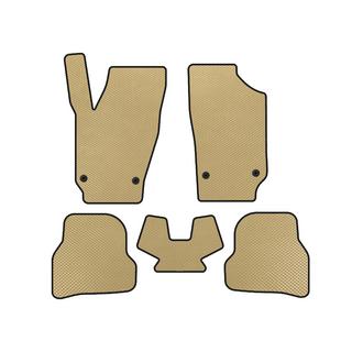 EVA-lattiamatot (2010-2012, HB, 5-ovinen, beige) Seat Ibiza 2010–2017