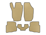 Seat Ibiza 2002–2009 EVA-lattiamatot (Beige) kuva 1