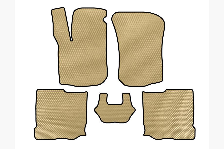 Seat Leon 1999–2005 EVA-lattiamatot (HB, 5-ovinen, beige) Image