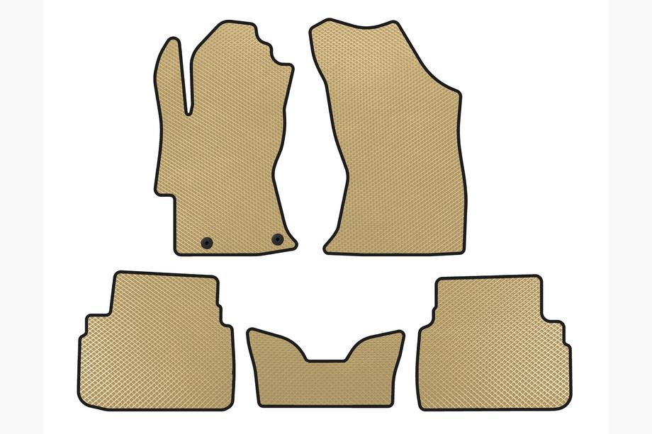 Subaru XV 2017–2023 EVA V2 -auton matot (Beige) Image