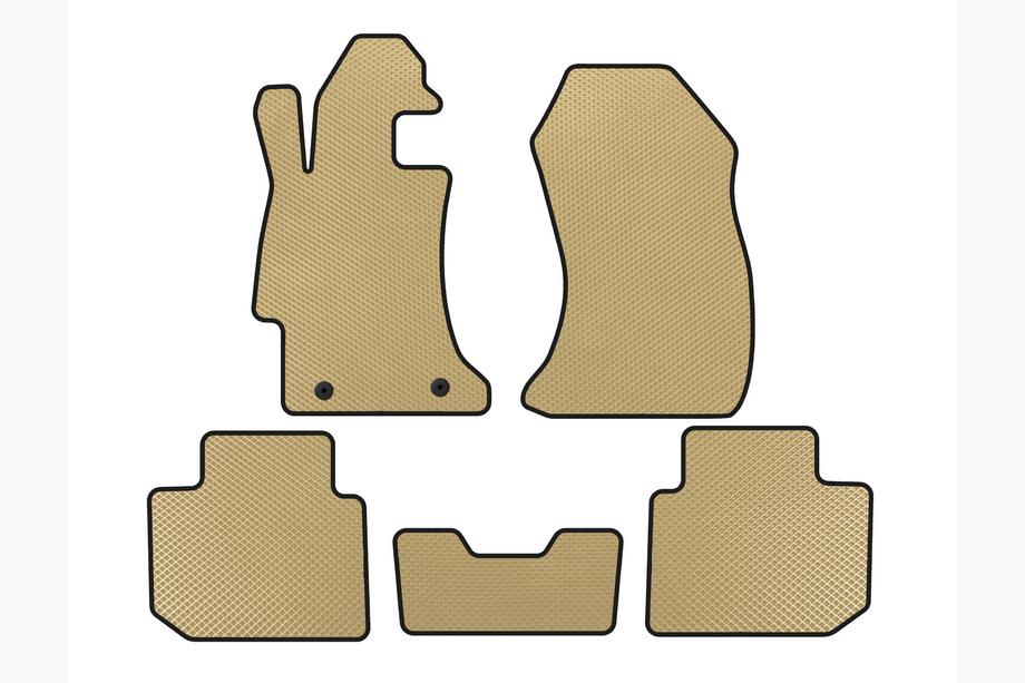 Subaru Impreza 2011–2016 EVA-matot (SD, Beige) Image