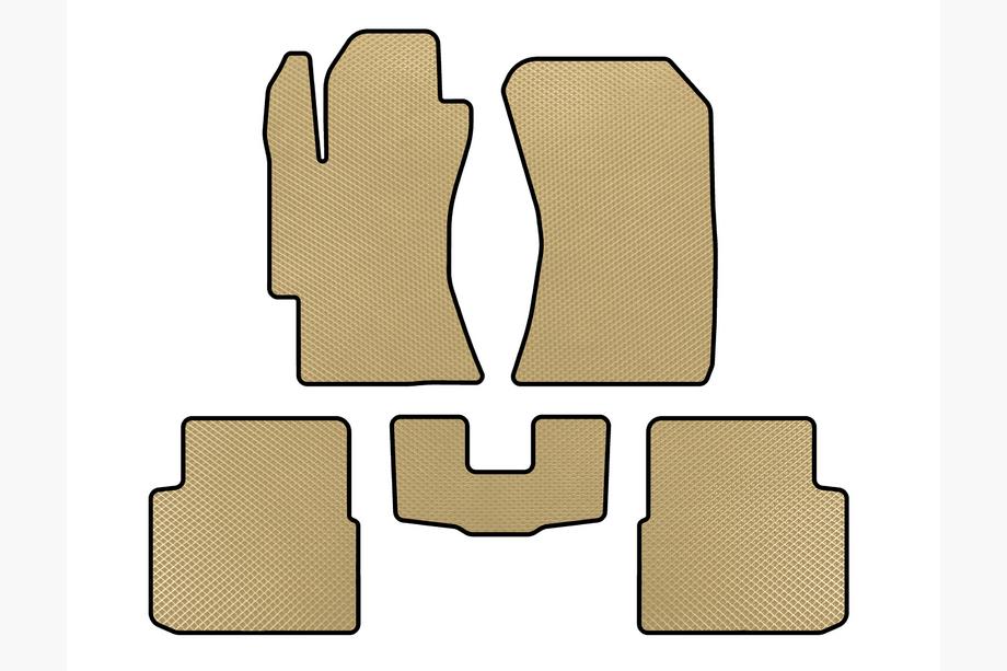 Subaru Impreza 2007–2011 EVA-lattiamatot (HB, Beige) Image
