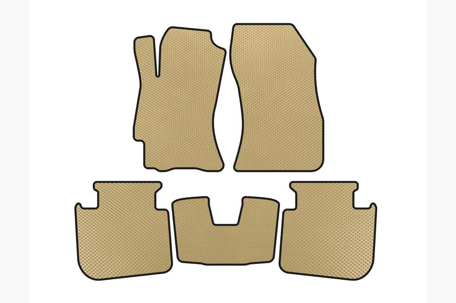 Subaru Legacy 2009–2014 EVA-lattiamatot (2009-2013, SD, Beige) Image