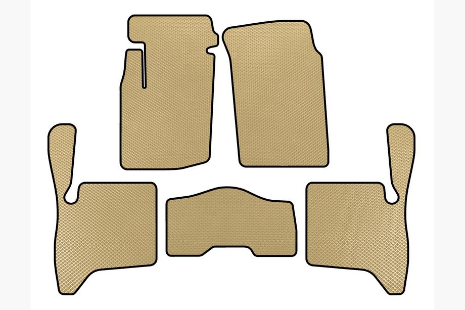 Suzuki Vitara 1998–2006 EVA-lattiamatot (3-ovinen, beige) Image