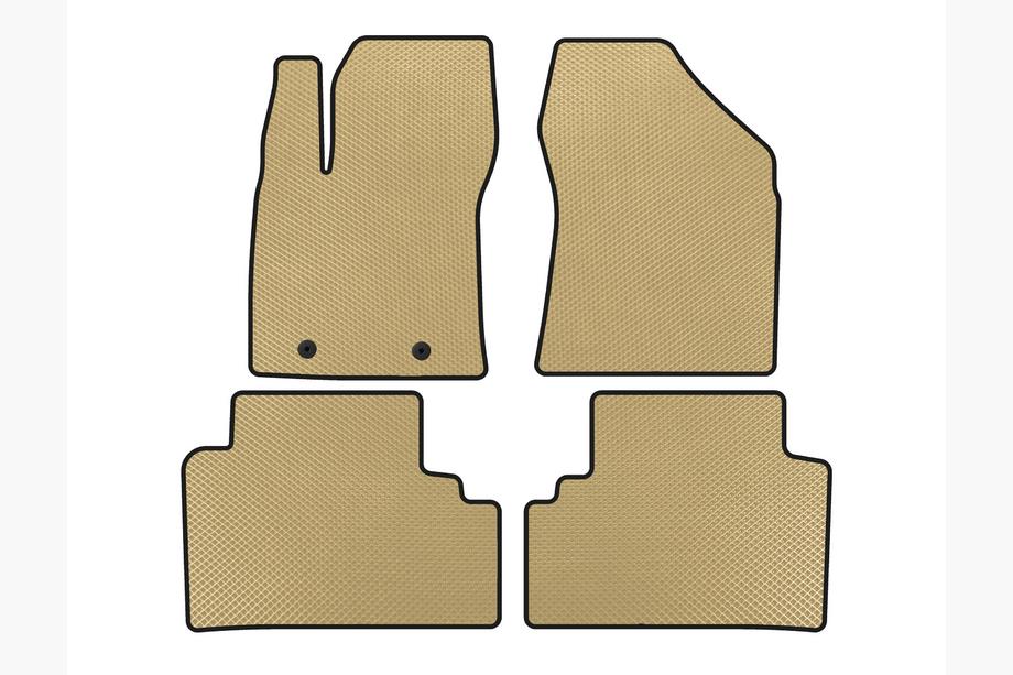 Toyota Avensis 2009–2018 EVA-matot (SD, Beige) Image