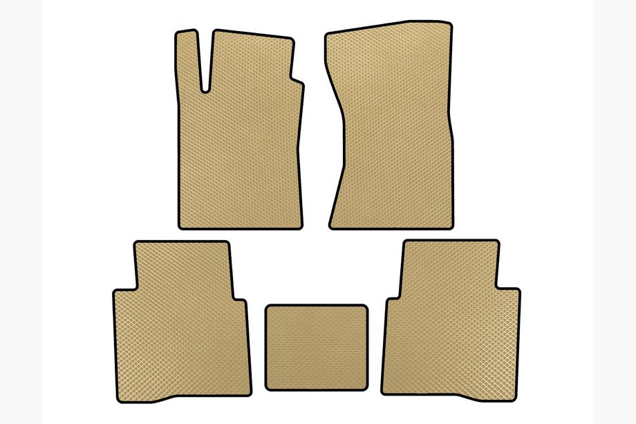 Toyota Fortuner 2006–2015 EVA-lattiamatot (Beige) Image