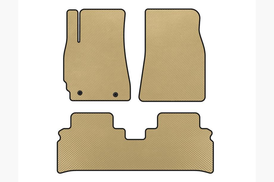 Toyota Highlander 2000–2008 EVA-lattiamatot (Beige) Image
