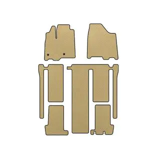 EVA-matot (3 riviä, beige)