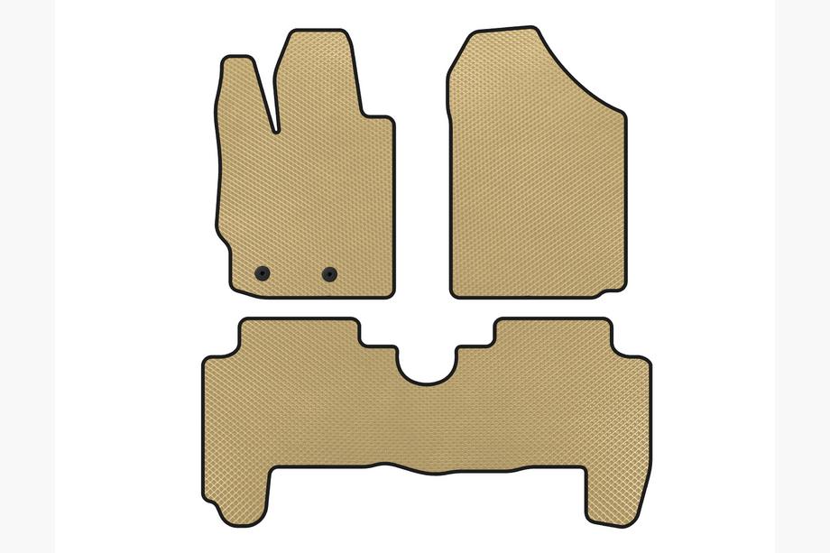 Toyota Yaris 2006–2011 EVA-lattiamatot (HB, 5-ovinen, beige) Image