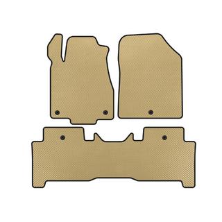 EVA-lattiamatot (2 riviä, beige) Acura MDX 2007–2013