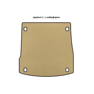 EVA V-1 tavaratilan matto (subwooferilla, Beige)