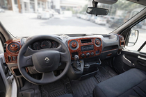 Renault Master 2011–2023 Kojelaudan paneelilistat (pieni varustepaketti) kuva 1
