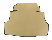 Nissan Almera N16 2000–2006 EVA-tavaratilan matto (SD, Beige) kuva 1